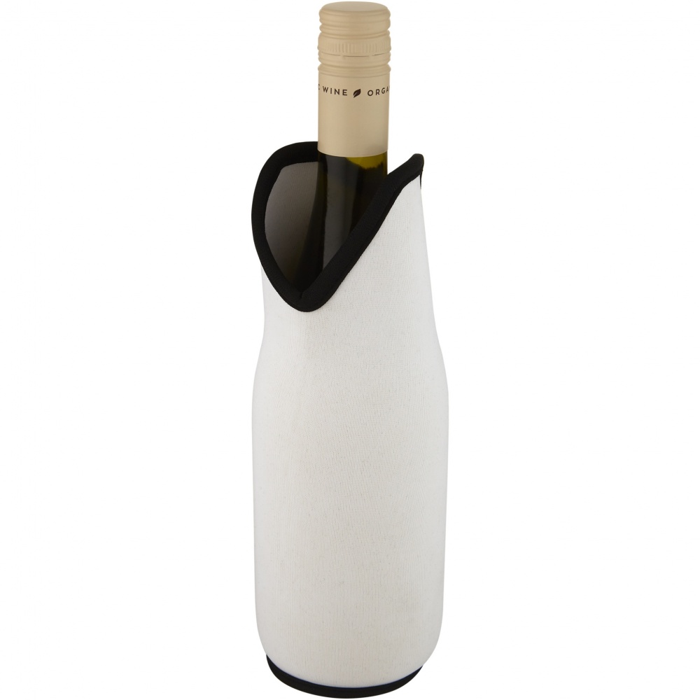 Logotrade promotional merchandise photo of: Noun recycled neoprene wine sleeve holder