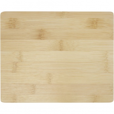 Logo trade promotional giveaways image of: Ement bamboo cheese board and tools