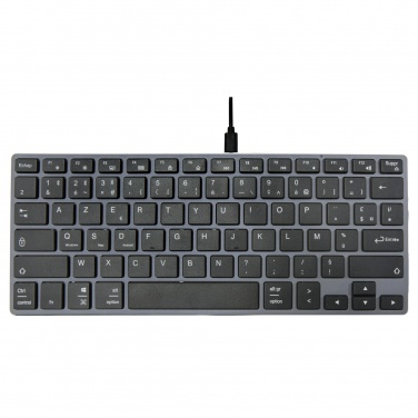 Logotrade promotional product image of: Hybrid performance Bluetooth keyboard - AZERTY