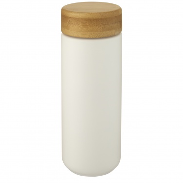 Logotrade promotional item picture of: Lumi 300 ml ceramic tumbler with bamboo lid