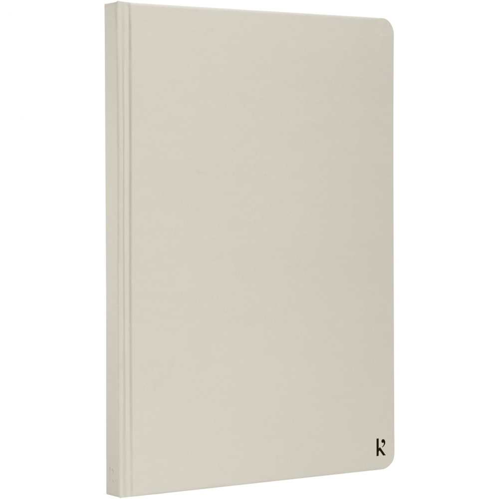 Logotrade advertising products photo of: Karst® A5 stone paper hardcover notebook - lined