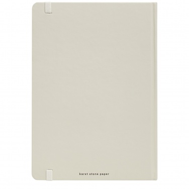 Logotrade promotional item picture of: Karst® A5 stone paper hardcover notebook - lined
