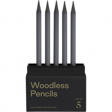 Logotrade corporate gift image of: Karst® 5-pack 2B woodless graphite pencils