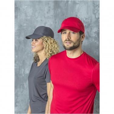 Logo trade promotional giveaways picture of: Cerus 6 panel cool fit cap