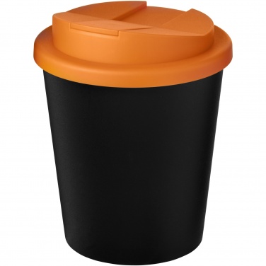 Logo trade promotional products image of: Americano® Espresso Eco 250 ml recycled tumbler with spill-proof lid
