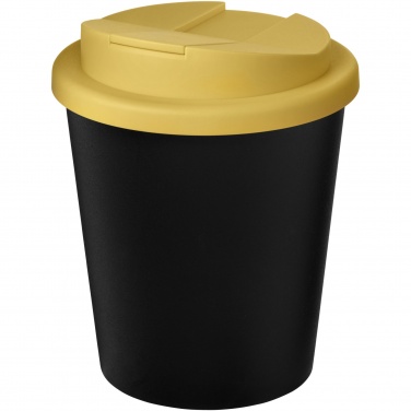 Logo trade promotional products image of: Americano® Espresso Eco 250 ml recycled tumbler with spill-proof lid