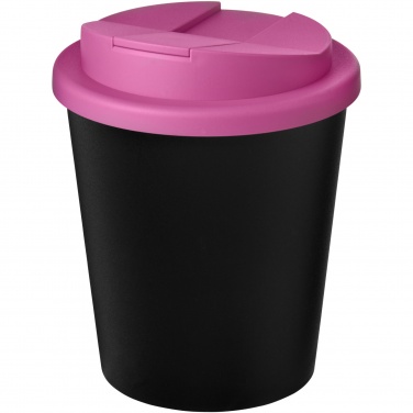 Logo trade corporate gifts image of: Americano® Espresso Eco 250 ml recycled tumbler with spill-proof lid
