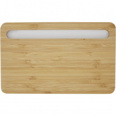 Logotrade promotional gift image of: Medake 10W bamboo wireless charger