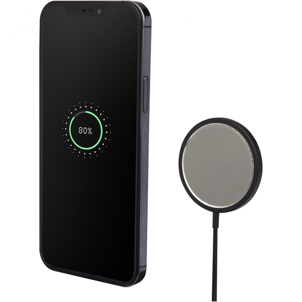 Logo trade promotional product photo of: Magclick 15W aluminium wireless charger