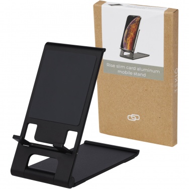 Logo trade corporate gifts picture of: Rise slim aluminium phone stand