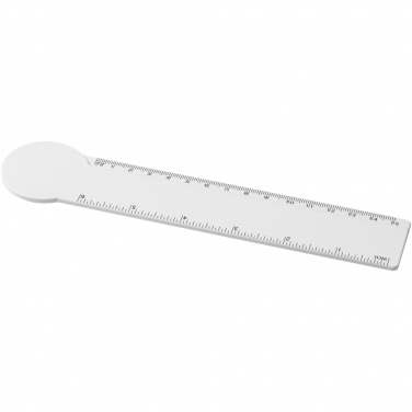 Logotrade advertising products photo of: Tait 15 cm circle-shaped recycled plastic ruler 