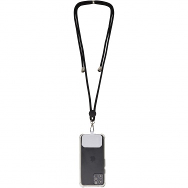 Logo trade corporate gifts image of: Kubi phone lanyard