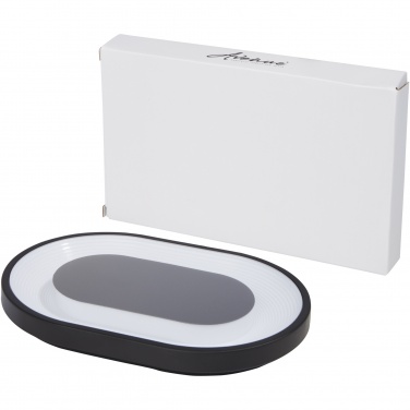 Logo trade promotional gifts picture of: Ray wireless charging pad with RGB mood light