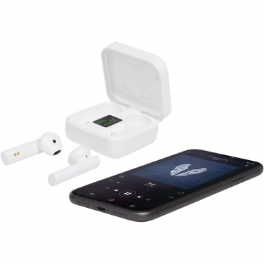 Logotrade promotional merchandise image of: Tayo solar charging TWS earbuds 