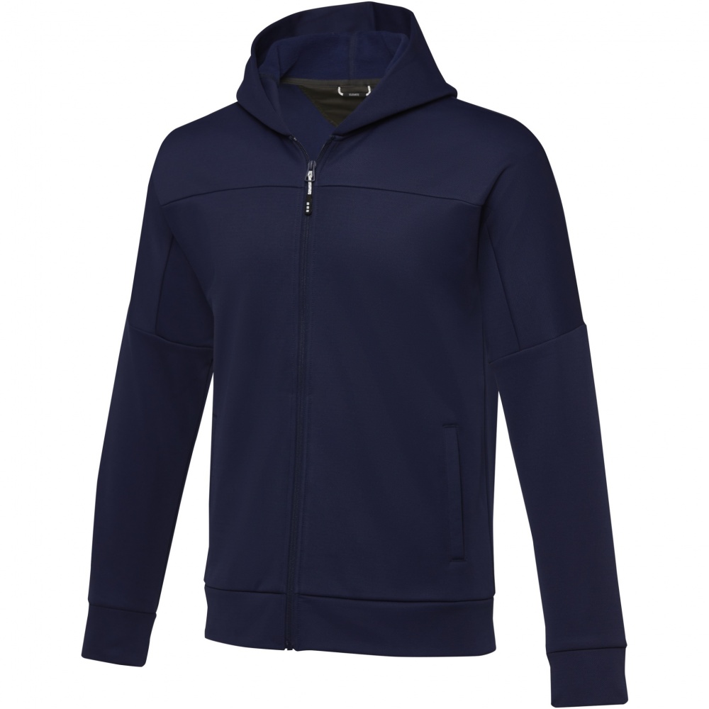 Logo trade promotional merchandise photo of: Nubia men's performance full zip knit jacket