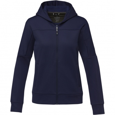 Logo trade promotional merchandise picture of: Nubia women's performance full zip knit jacket