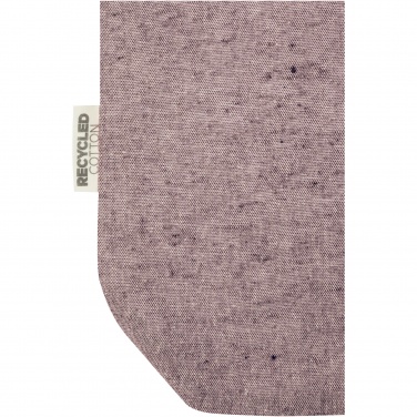 Logotrade business gift image of: Pheebs 150 g/m² recycled cotton tote bag with front pocket 9L