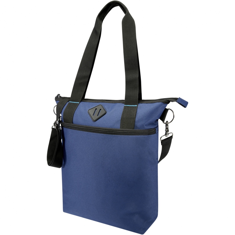 Logotrade promotional gift picture of: REPREVE® Our Ocean™ 15" GRS RPET laptop tote bag 12L