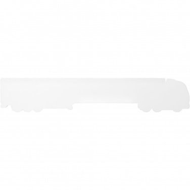 Logotrade promotional product image of: Tait 30cm lorry-shaped recycled plastic ruler