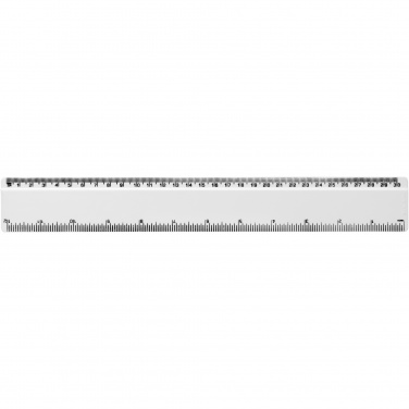 Logo trade advertising product photo of: Refari 30 cm recycled plastic ruler