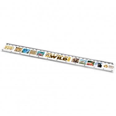 Logo trade promotional items picture of: Refari 30 cm recycled plastic ruler