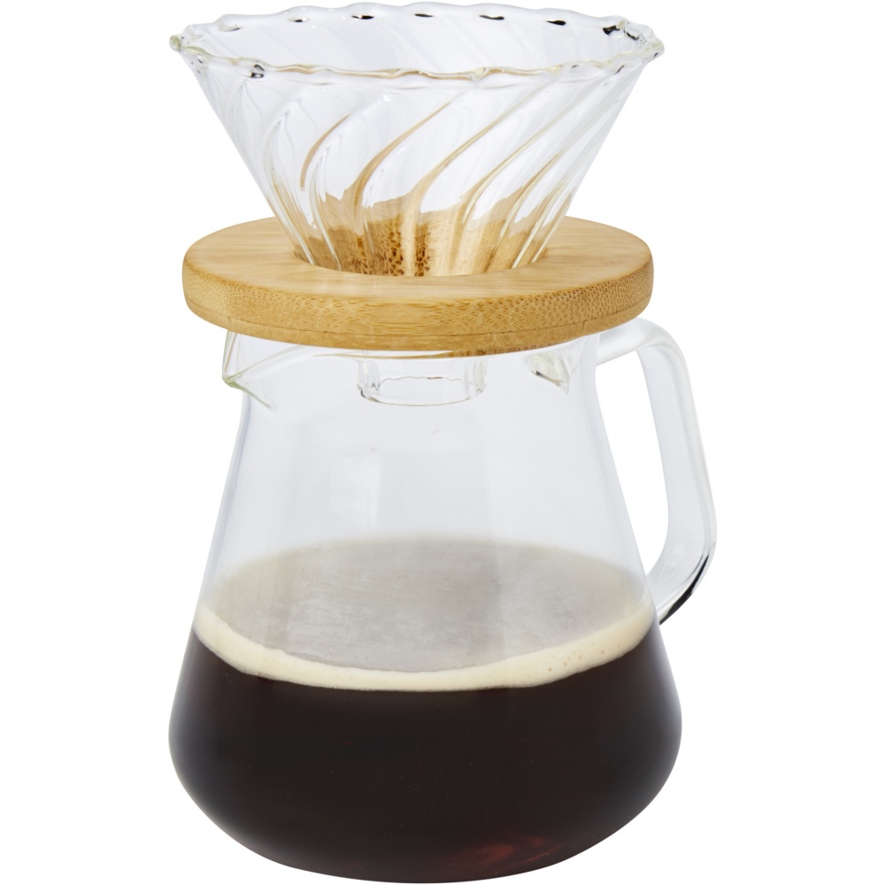 Logo trade promotional products picture of: Geis 500 ml glass coffee maker