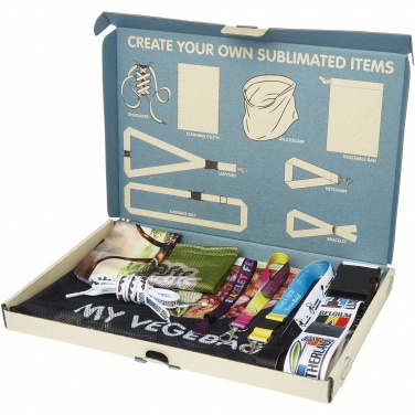 Logo trade promotional items image of: Sublimation sample box