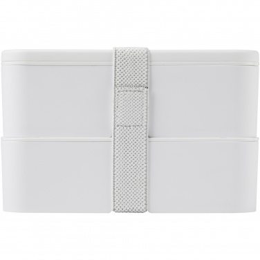 Logo trade promotional merchandise photo of: MIYO Pure double layer lunch box