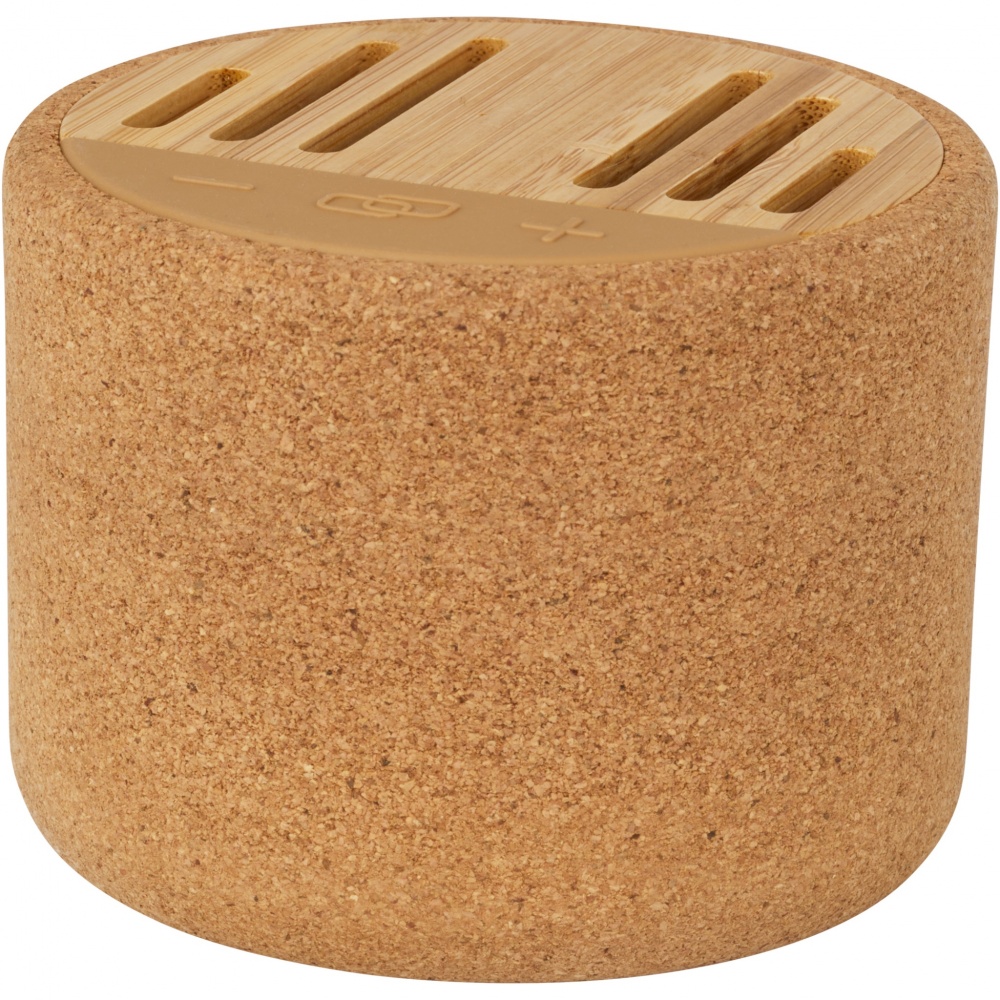 Logo trade promotional product photo of: Cerris 5W cork Bluetooth® speaker