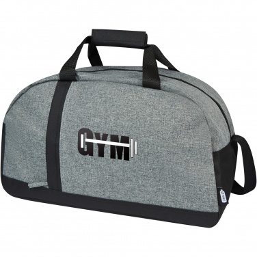 Logotrade promotional merchandise photo of: Reclaim GRS recycled two-tone sport duffel bag 21L