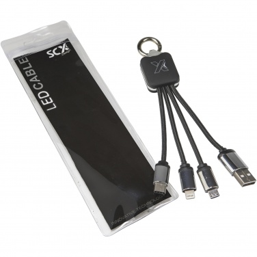 Logotrade promotional item picture of: SCX.design C15 quatro light-up cable