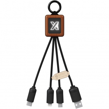 Logotrade promotional merchandise picture of: SCX.design C19 wooden easy to use cable