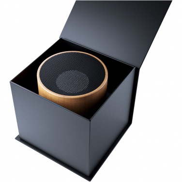 Logotrade promotional giveaway image of: SCX.design S27 3W wooden ring speaker