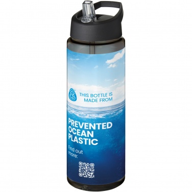 Logo trade promotional merchandise image of: H2O Active® Eco Vibe 850 ml spout lid sport bottle 