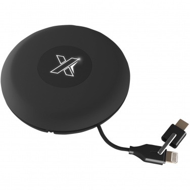 Logotrade promotional gift image of: SCX.design C18 3-in-1 travel light-up cable