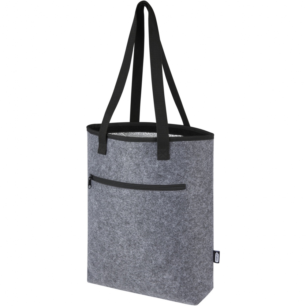 Logotrade advertising products photo of: Felta GRS recycled felt cooler tote bag 12L