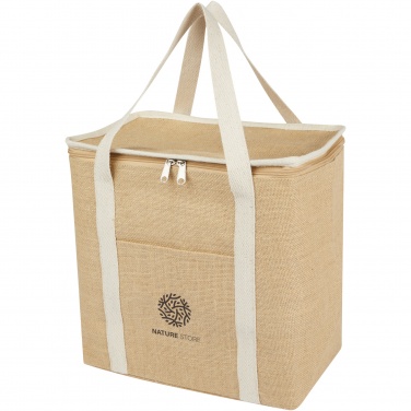 Logo trade promotional items picture of: Juta 300 g/m² jute cooler bag 19L