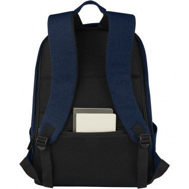 Logotrade corporate gift picture of: Joey 15.6" GRS recycled canvas anti-theft laptop backpack 18L