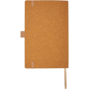 Logo trade promotional gifts picture of: Kilau recycled leather notebook 