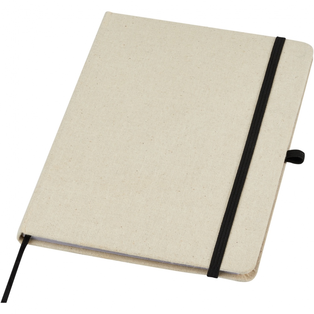Logotrade advertising product picture of: Tutico organic cotton hardcover notebook