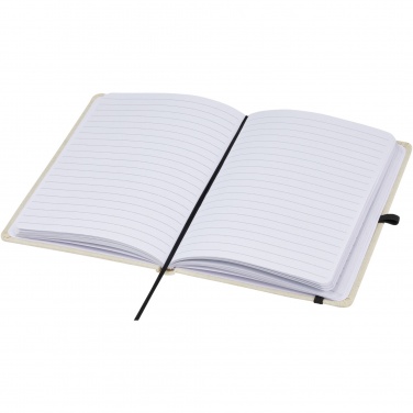 Logo trade promotional giveaway photo of: Tutico organic cotton hardcover notebook