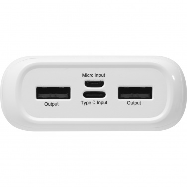 Logo trade corporate gift photo of: Electro 20.000 mAh recycled plastic power bank 