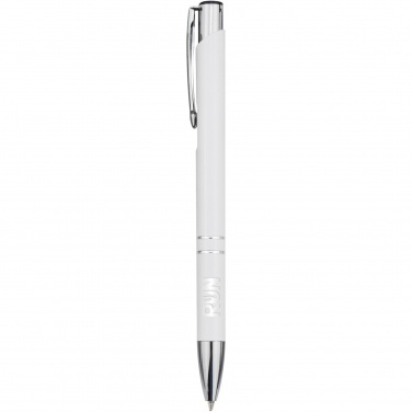 Logo trade corporate gift photo of: Moneta recycled aluminium ballpoint pen