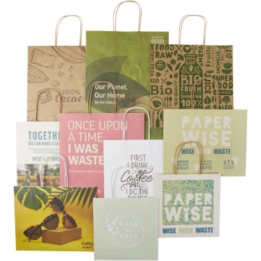 Logo trade promotional giveaways picture of: Agricultural waste and kraft paper bags sample box