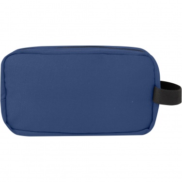 Logo trade promotional giveaways picture of: Joey GRS recycled canvas travel accessory pouch bag 3.5L