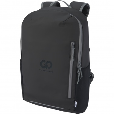 Logotrade promotional item picture of: Aqua 15" GRS recycled water resistant laptop backpack 21L