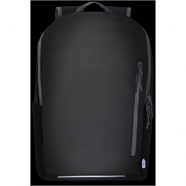Logo trade corporate gift photo of: Aqua 15" GRS recycled water resistant laptop backpack 21L