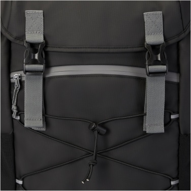 Logotrade promotional giveaway image of: Aqua 15.6" GRS recycled water resistant laptop backpack 23L