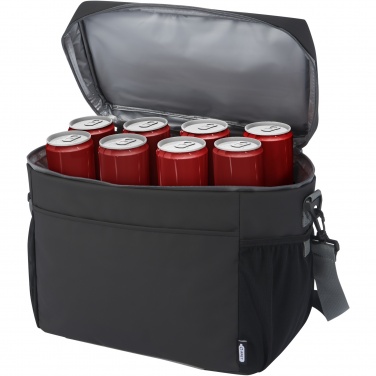 Logo trade promotional merchandise photo of: Aqua 20-can GRS recycled water resistant cooler bag 22L