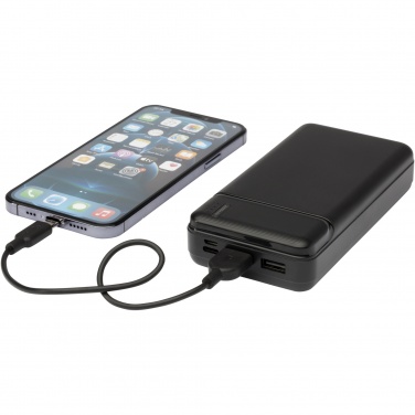 Logotrade promotional product picture of: Loop 20.000 mAh recycled plastic power bank 